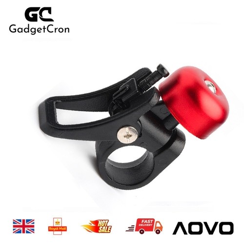 Red handlebar bell aovo - red, pro