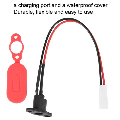 Electric scooter charger port - electric,
